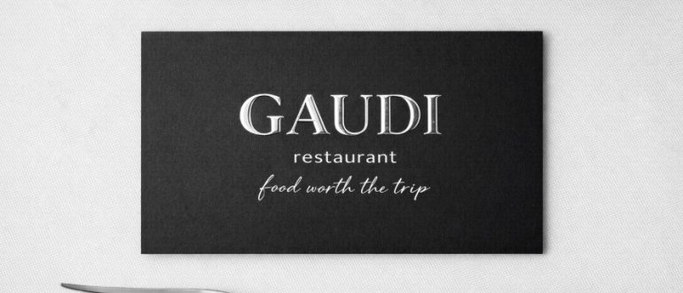 3D-фольга на визитке. Деталь, которая впечатляет