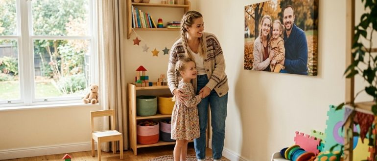 Детская комната: Переносим Любимое Фото на Холст | Идеи Декора